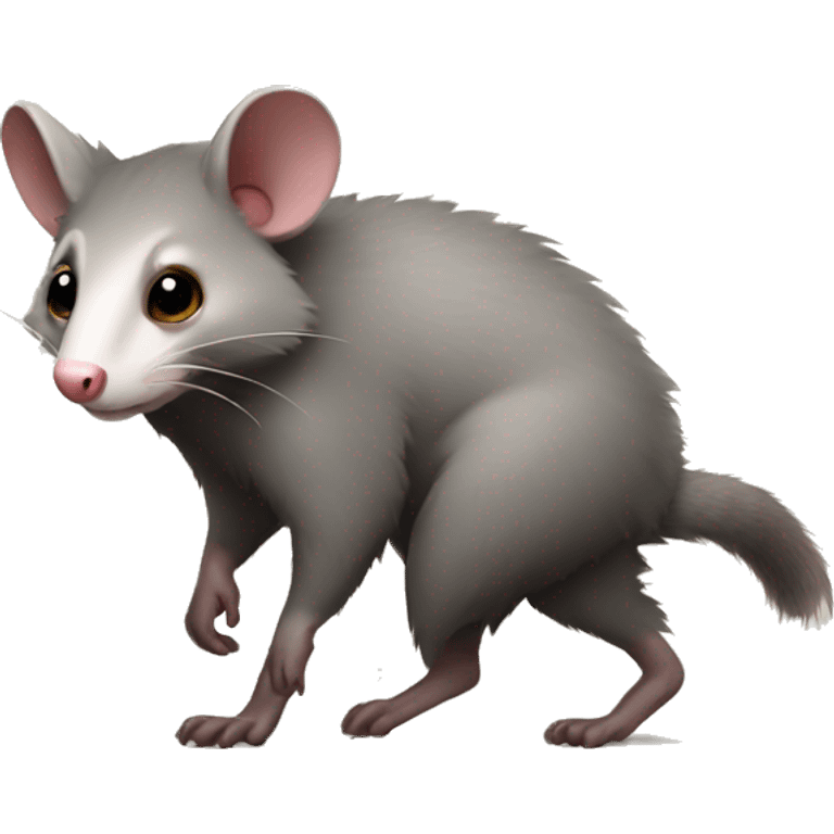 possum full body walking emoji