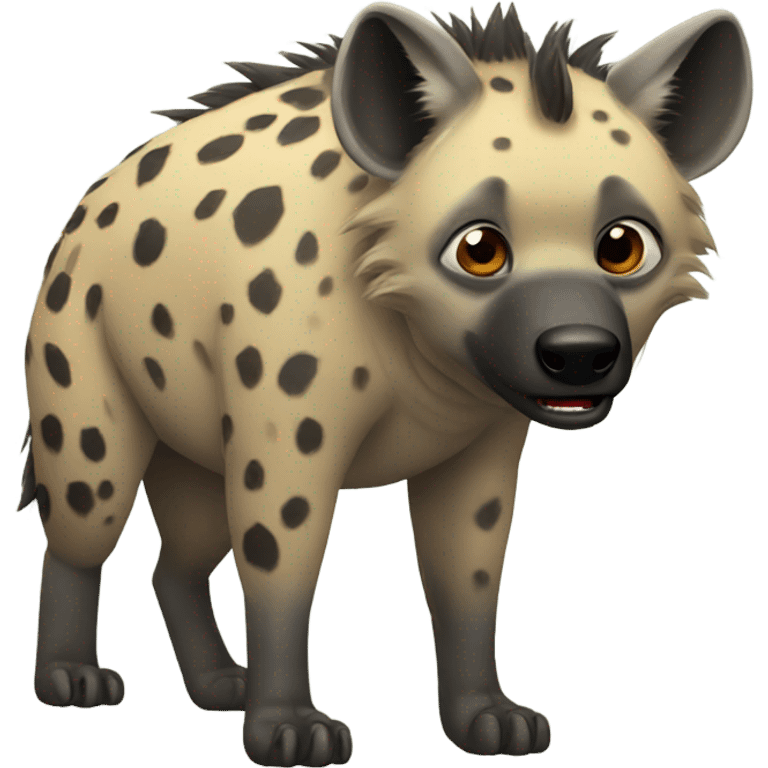 Fat hyena emoji