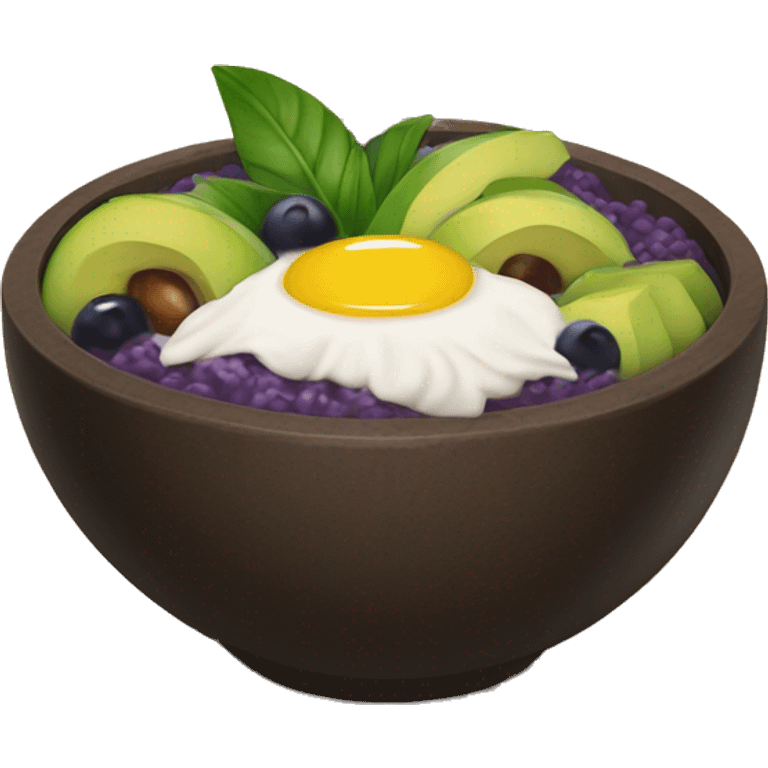 açaí bowl emoji