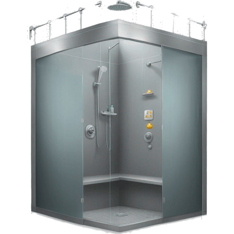 shower booth emoji