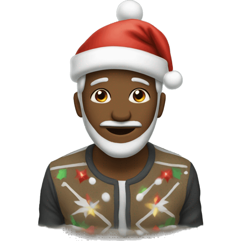 something unusual christmas and new year emoji