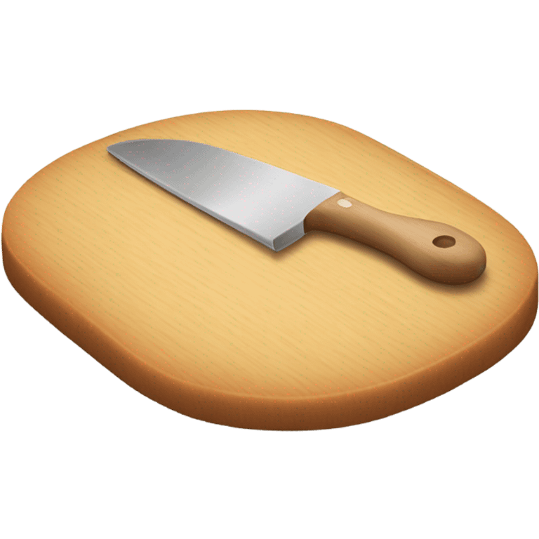 Wooden Cutting Board emoji