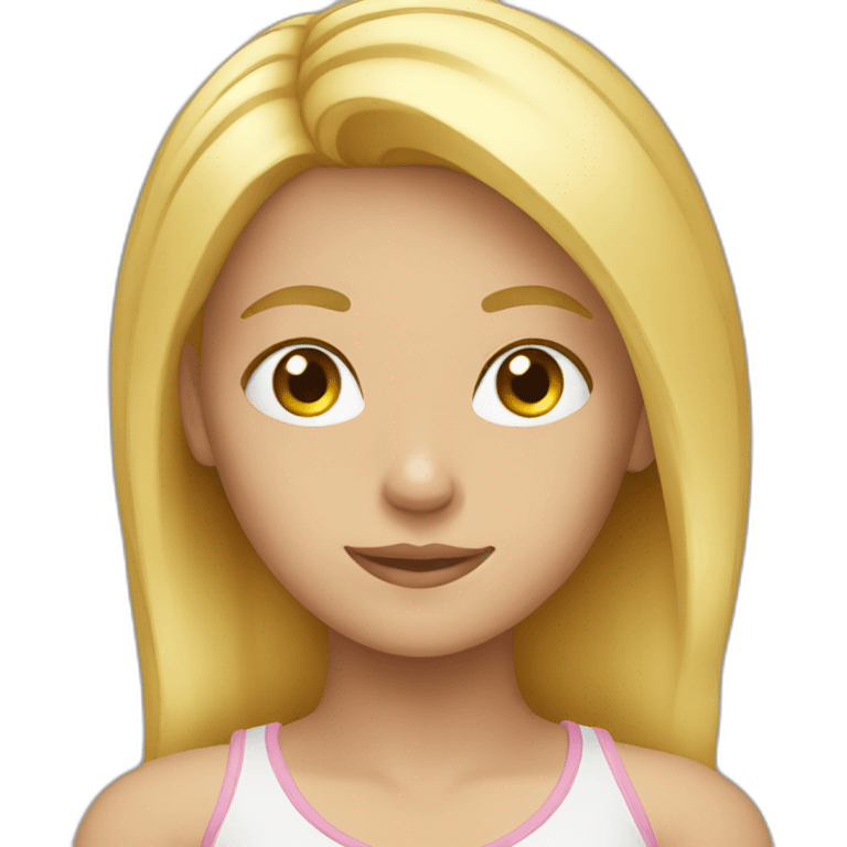 Blonde-teenager emoji