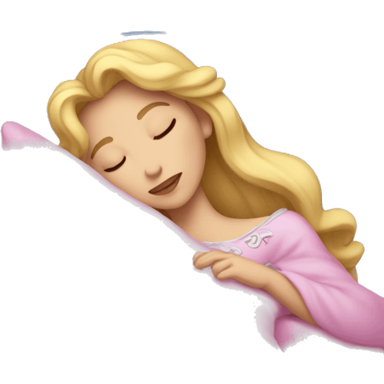 Sleeping beauty emoji