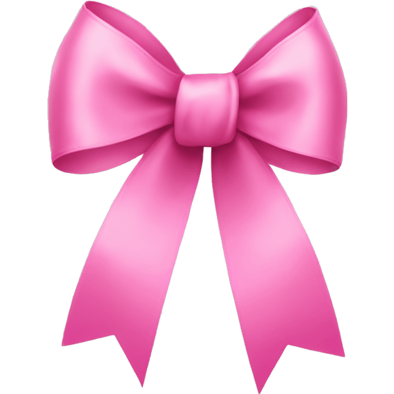 pink ribbon bow  emoji