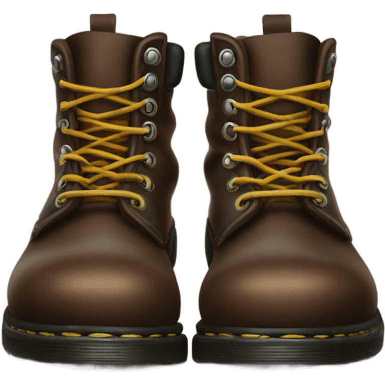 Doc marten boots emoji