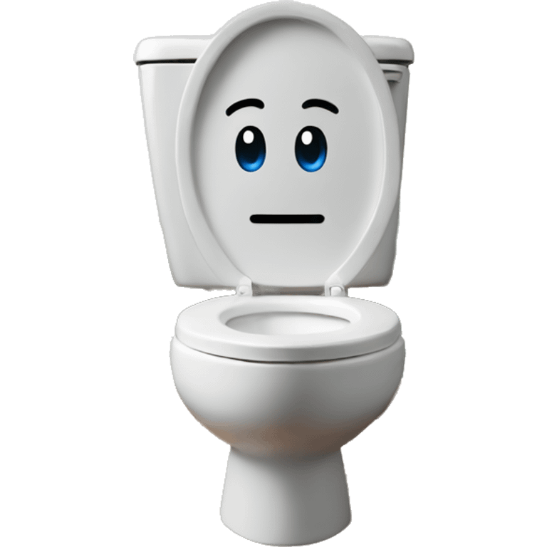 Skibidi toilet on a boat emoji