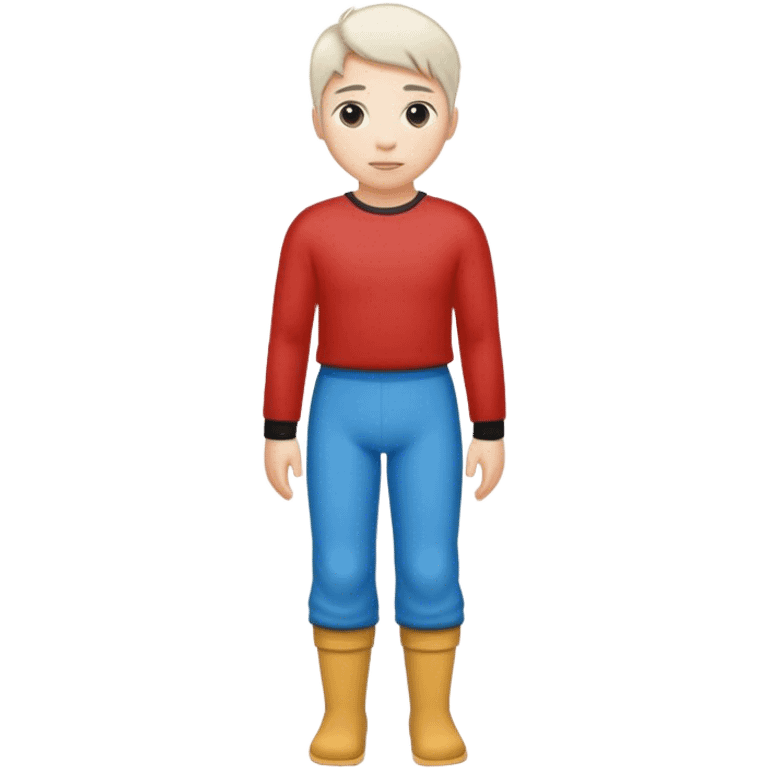 photorealistic greenland citizen standing full length emoji