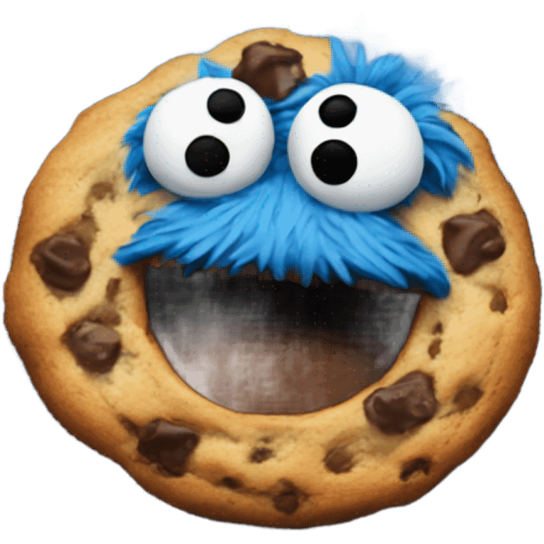 cookie monster emoji