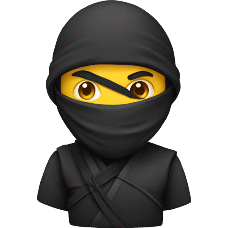 Ninja programador emoji