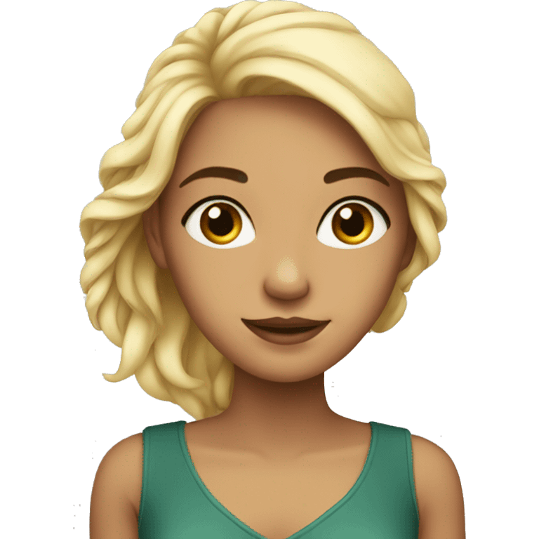 Beautiful girl emoji