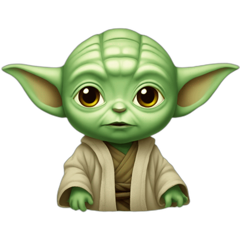 Bébé Yoda emoji