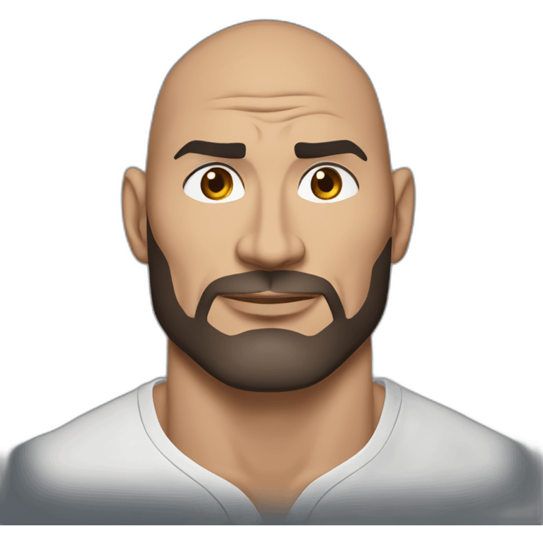 actor dave bautista cartoon wearing henley  emoji