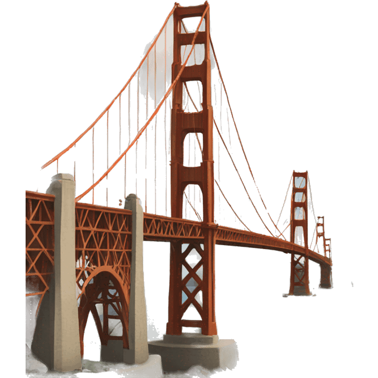 San francisco golden bridge emoji