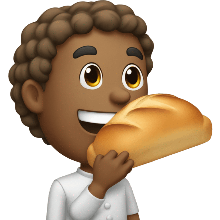 eat bread emoji