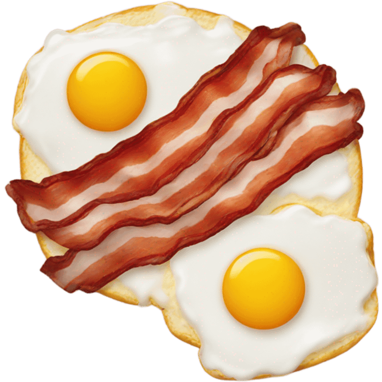 bacon and eggs emoji