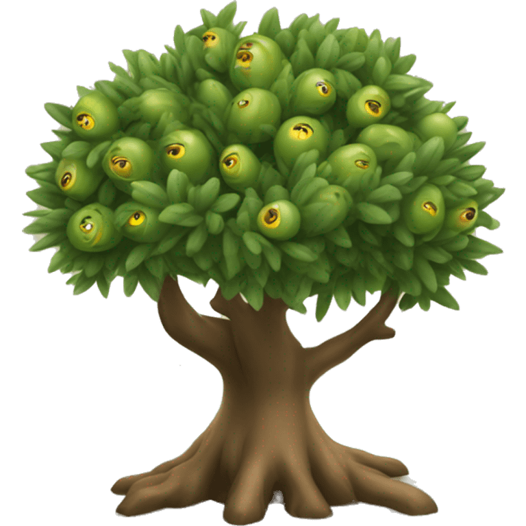 Olivie tree emoji