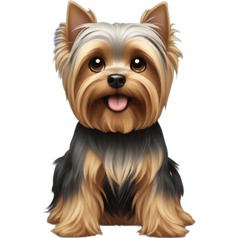 Dog Yorkshire terrier emoji