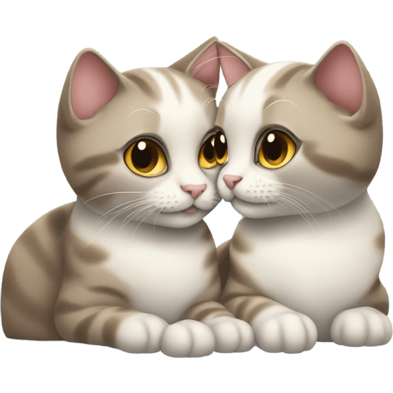 2 CATS IN LOVE emoji