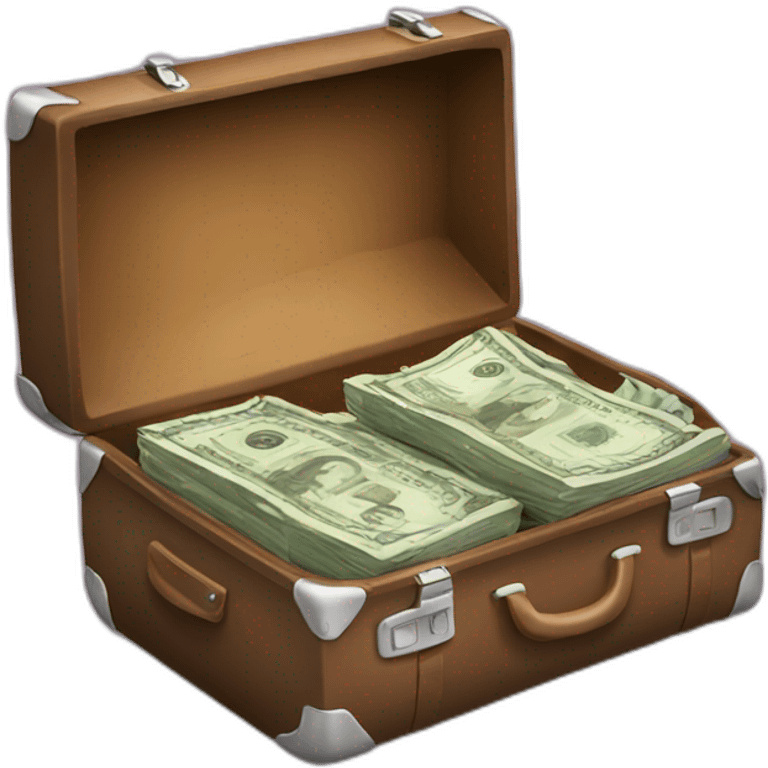 money suitcase emoji