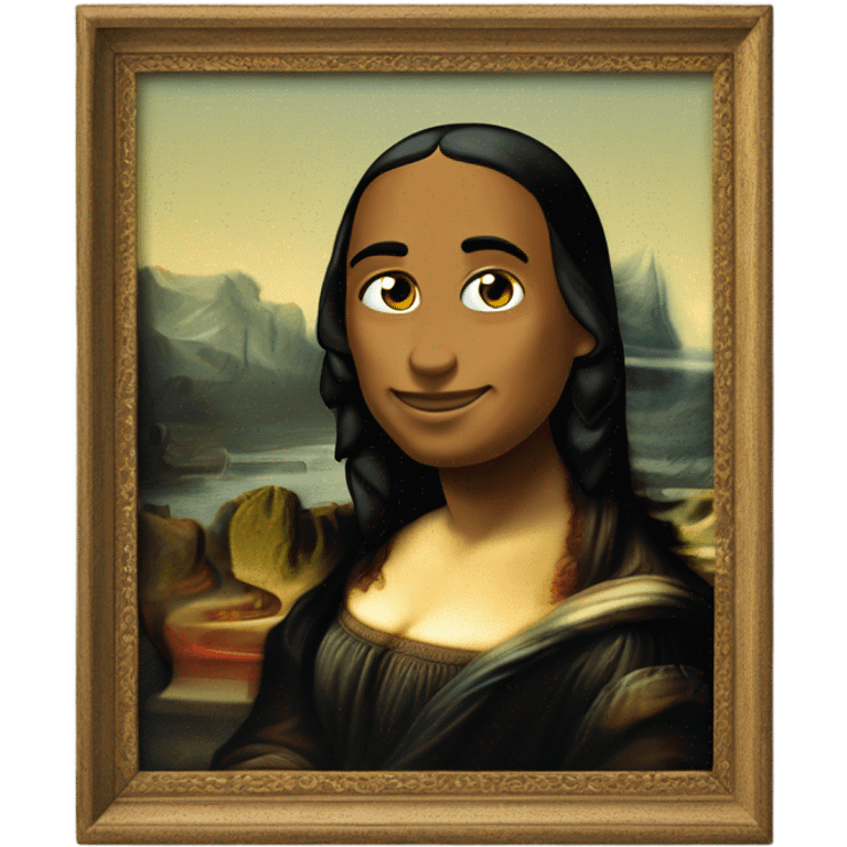 Mona lisa emoji