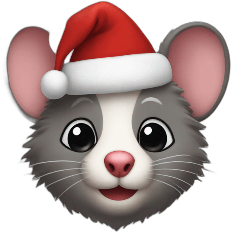 possum santa claus emoji