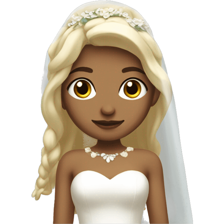 wedding girl wth white skin style zelda video game emoji