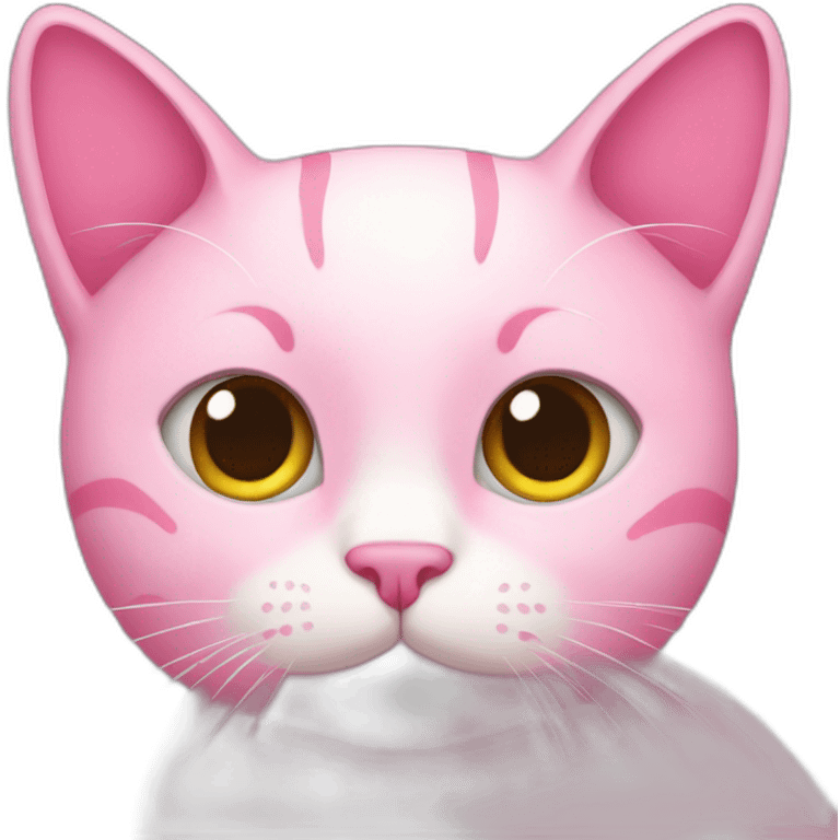 pink cat emoji