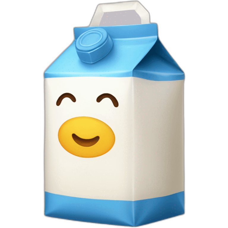 Japanese milk carton emoji