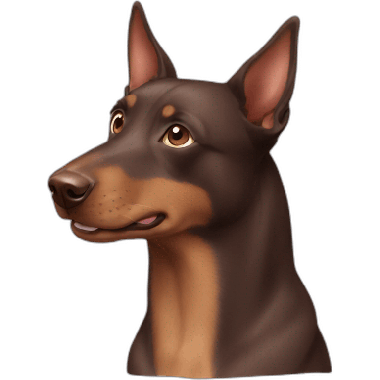 Australian kelpie chocolate emoji