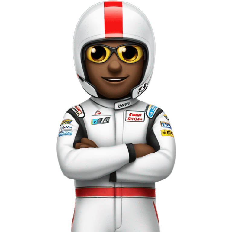 Jack in race car  emoji