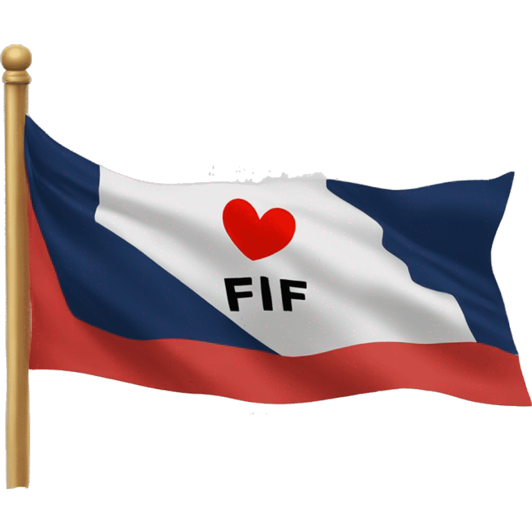 Flag with "FFF" inside emoji