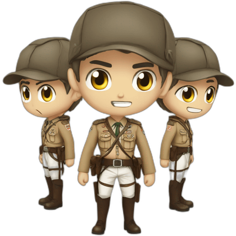 Scout regiment attack on titan emoji