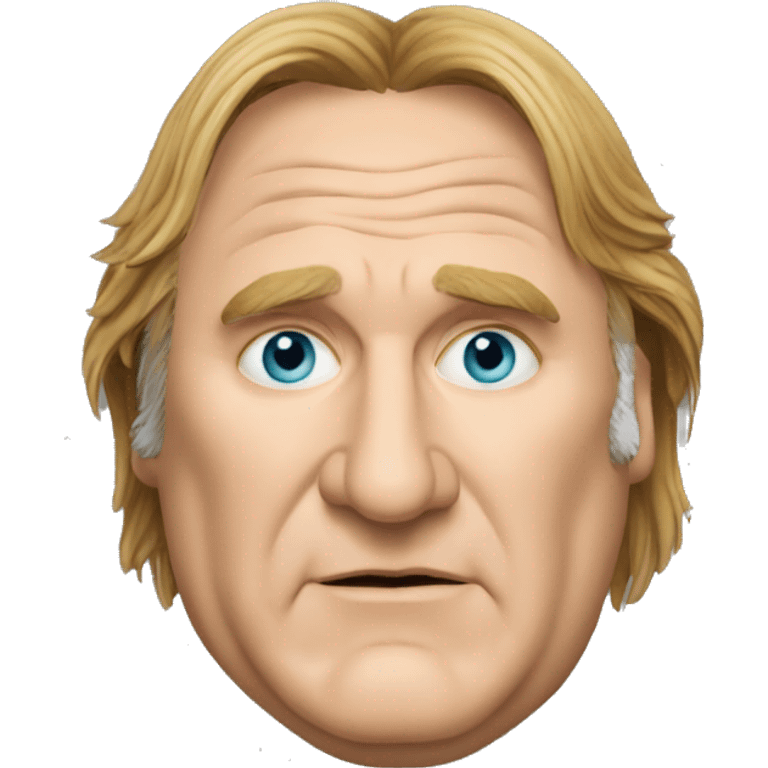 gerard Depardieu qui dit "Weee" emoji