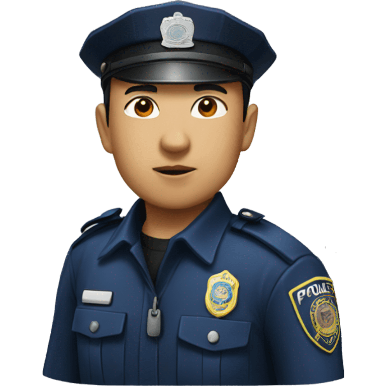 Asian police emoji