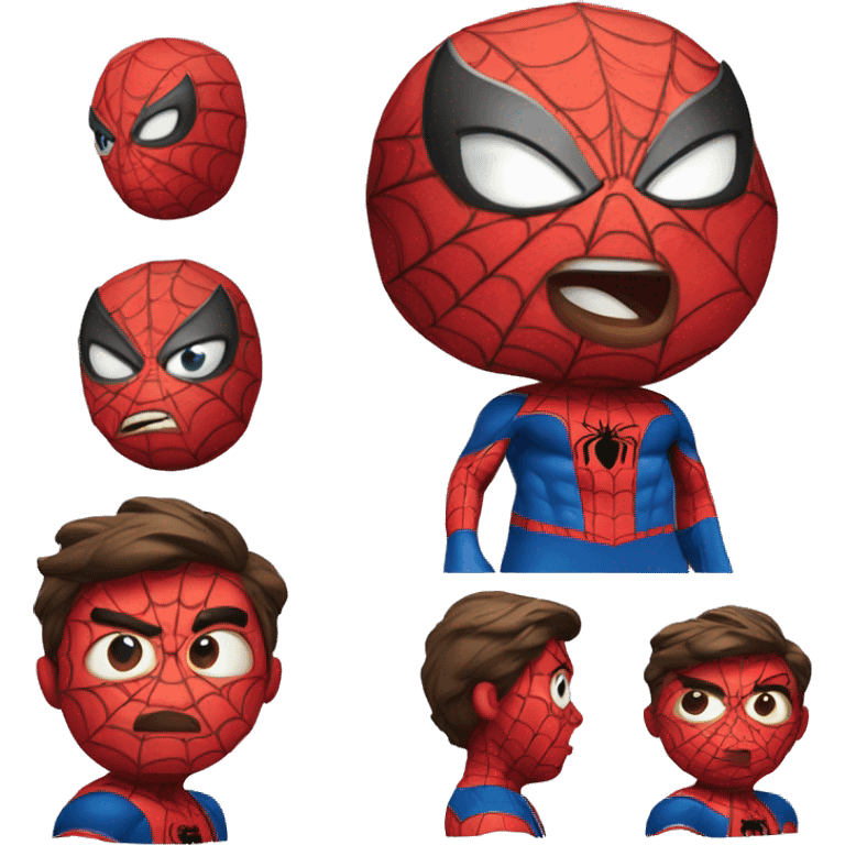 Spider man emoji