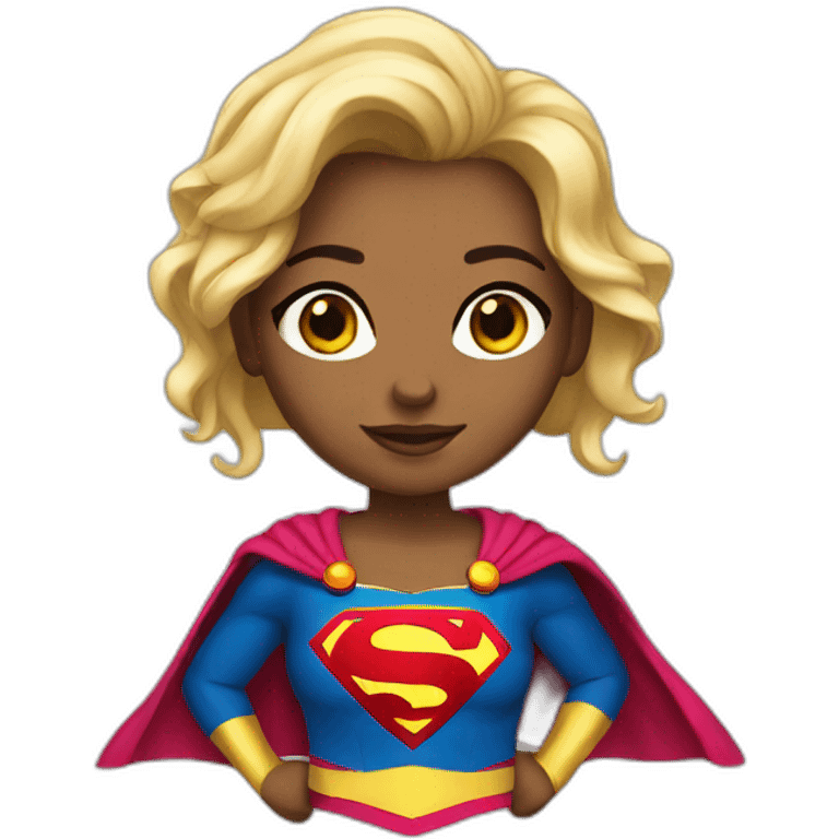  super girl emoji