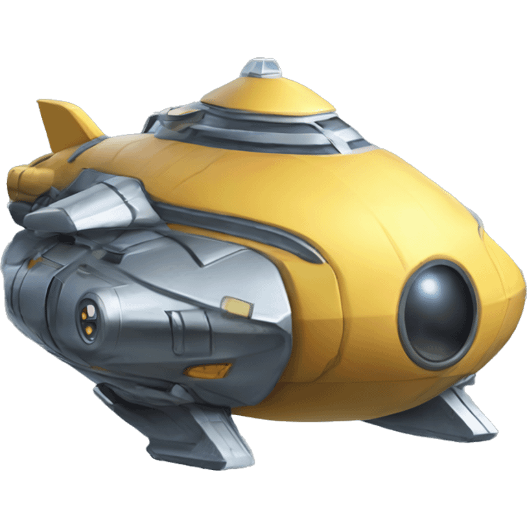 Spaceship car  emoji