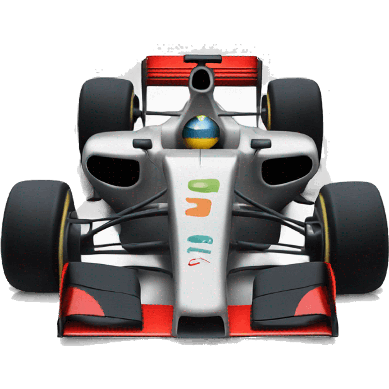 Formula 1 car emoji