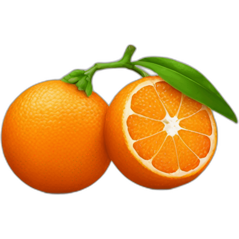 Tangerine  emoji