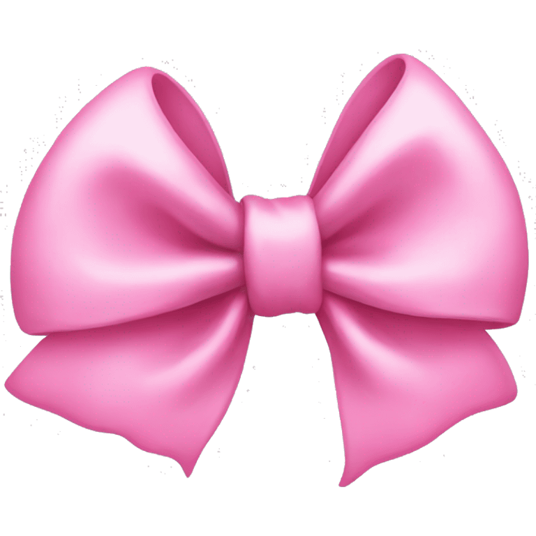 Pink bow emoji