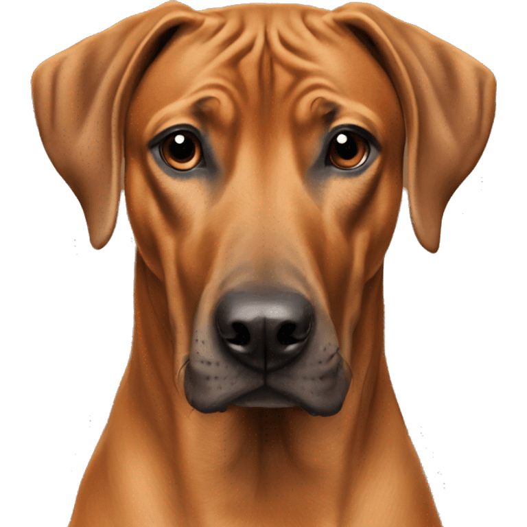 Rhodesian ridgeback emoji