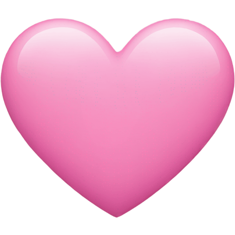 Pink heart  emoji