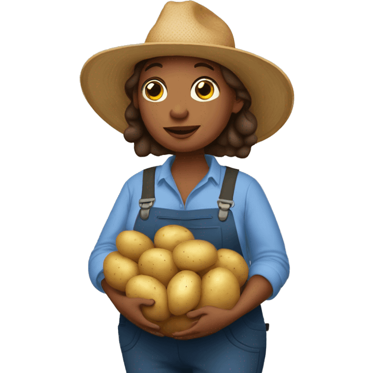 pregnant potato farmer emoji