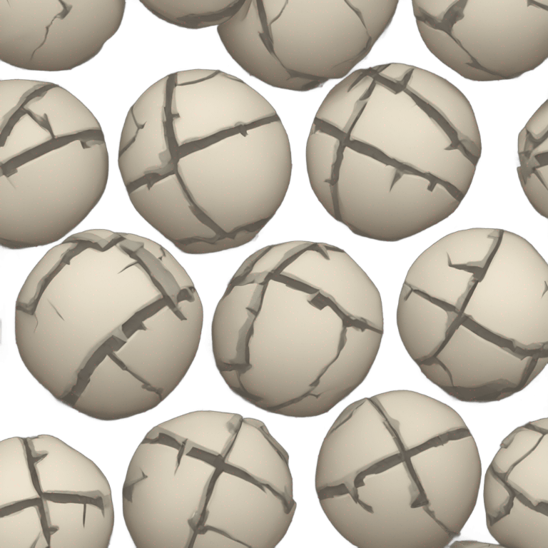 broken crack  balls emoji