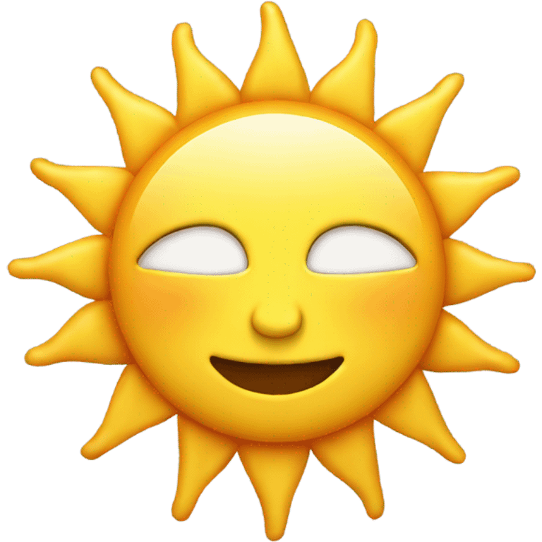 Sun emoji