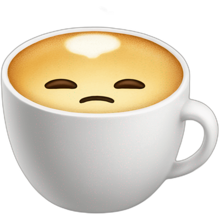 sad latte emoji