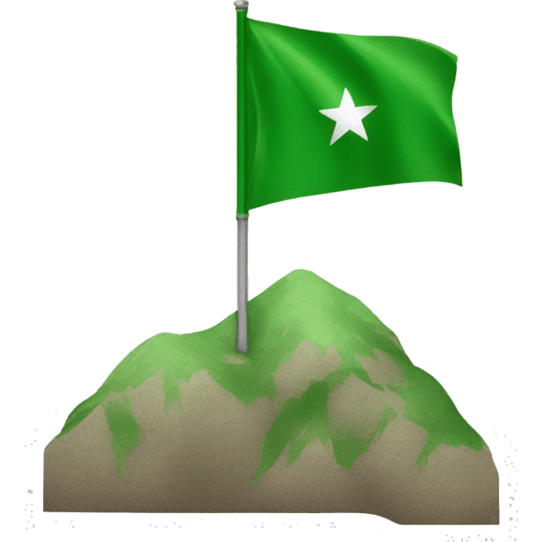 Syria green flag emoji