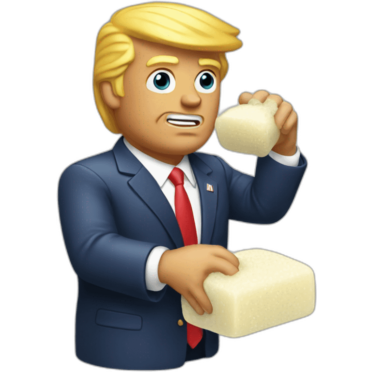 trump-holding-soap emoji