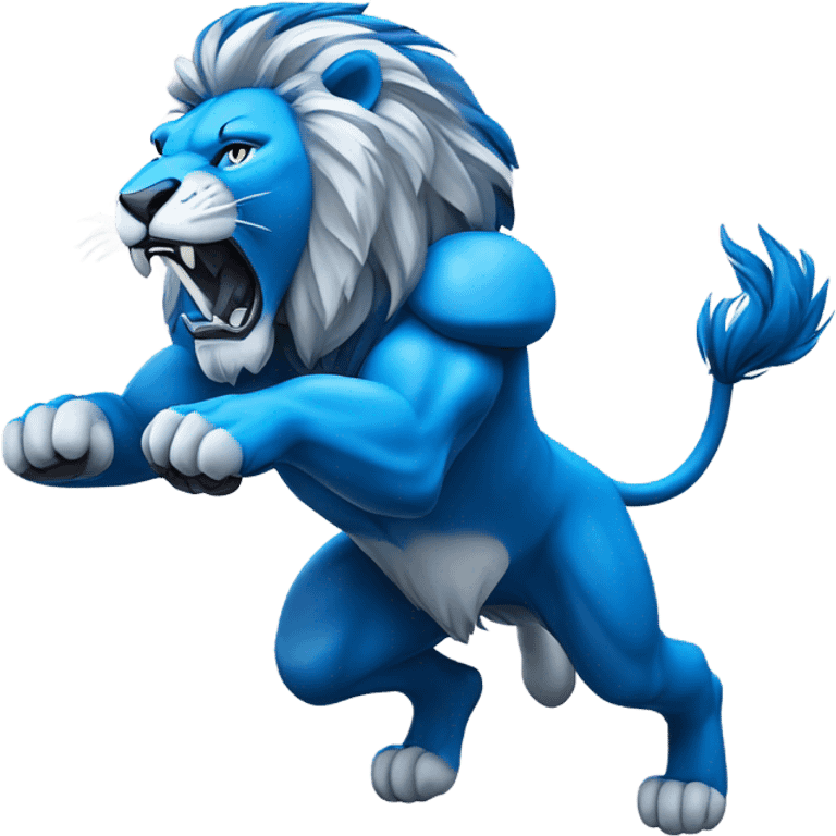 Detroit lions emoji